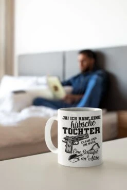 Tasse - Ja! Ich Habe Eine Hübsche Tochter. -Geschenke Tassen Store bild tasse ja ich habe eine hubsche tochter 344630