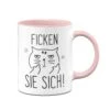 Katzen Tasse - Ficken Sie Sich