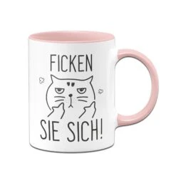 Katzen Tasse - Ficken Sie Sich
