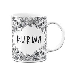 Tasse - Kurwa - Skull Statement -Geschenke Tassen Store bild tasse kurwa skull statement 636527