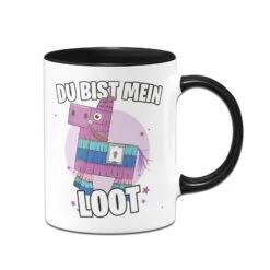 Tasse - Lama Du Bist Mein Loot -Geschenke Tassen Store bild tasse lama du bist mein loot 327200