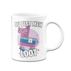 Tasse - Lama Du Bist Mein Loot -Geschenke Tassen Store bild tasse lama du bist mein loot 683990