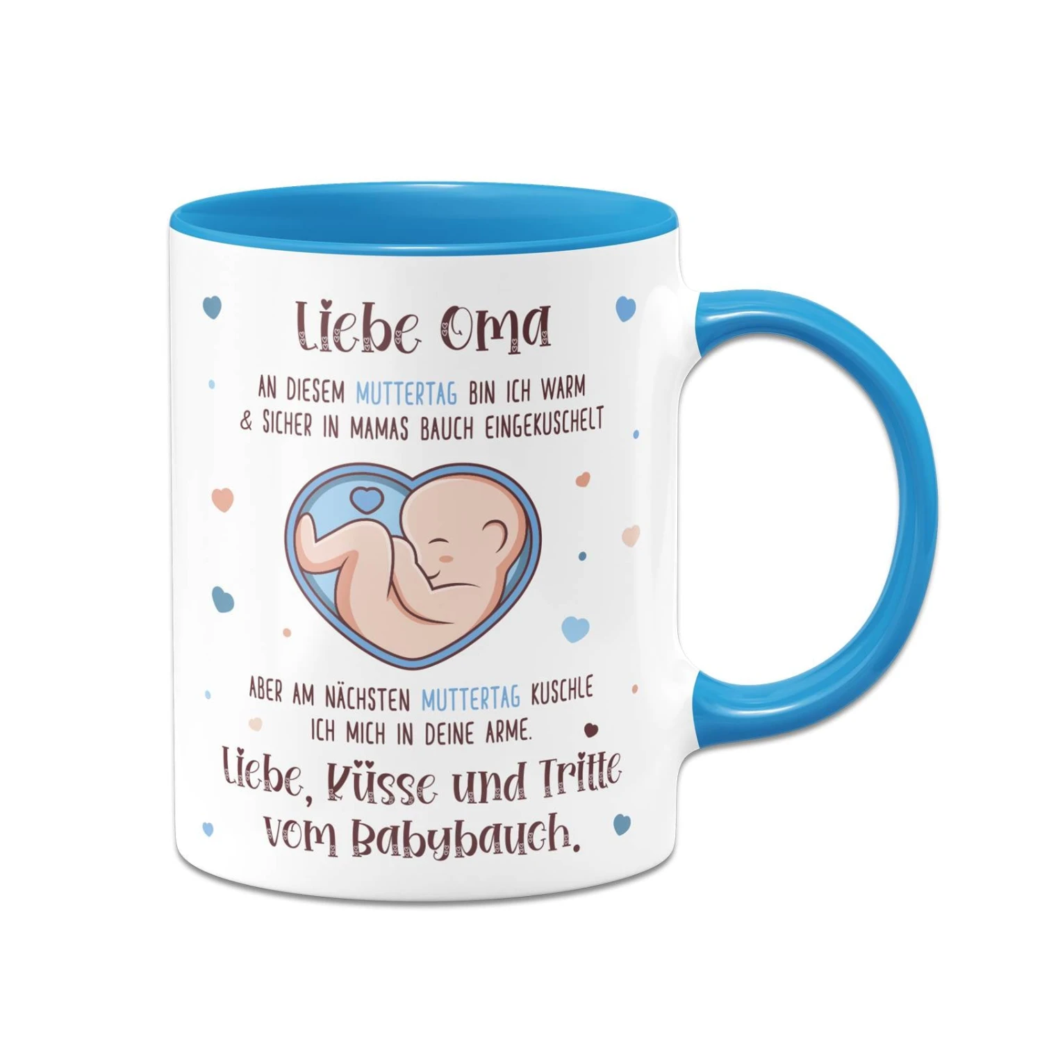 Tasse - Liebe Oma An Diesem Muttertag Bin Ich Noch In Mamas Bauch 9 Tasse - Liebe Oma An Diesem Muttertag Bin Ich Noch In Mamas Bauch – Bild 7