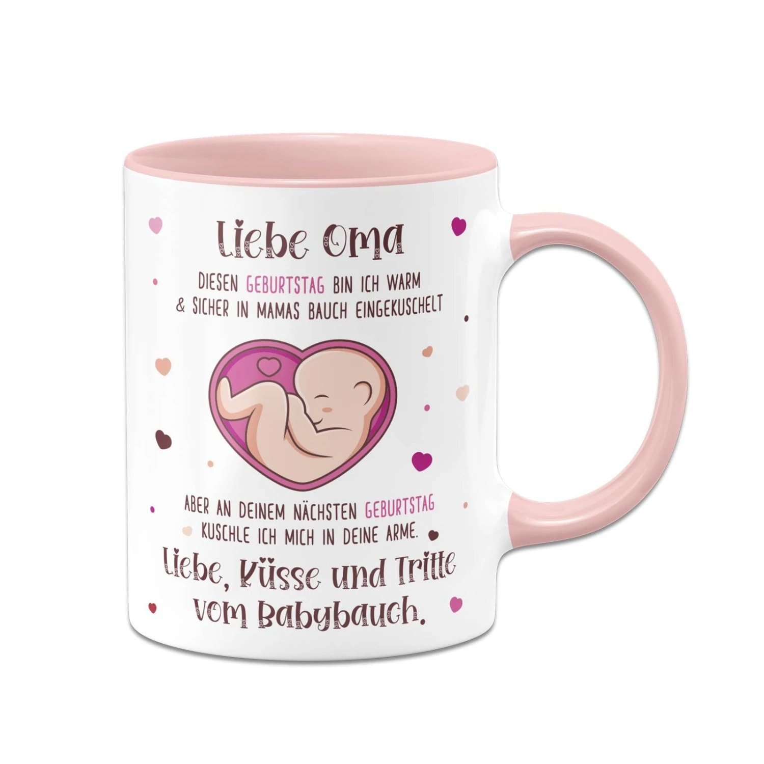 Tasse - Liebe Oma Diesen Geburtstag Bin Ich Noch In Mamas Bauch 3 Tasse - Liebe Oma Diesen Geburtstag Bin Ich Noch In Mamas Bauch