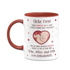 Tasse - Liebe Oma Diesen Geburtstag Bin Ich Noch In Mamas Bauch 16 Tasse - Liebe Oma Diesen Geburtstag Bin Ich Noch In Mamas Bauch -Geschenke Tassen Store bild tasse liebe oma diesen geburtstag bin ich noch in mamas bauch 393274