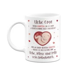Tasse - Liebe Oma Diesen Geburtstag Bin Ich Noch In Mamas Bauch 14 Tasse - Liebe Oma Diesen Geburtstag Bin Ich Noch In Mamas Bauch -Geschenke Tassen Store bild tasse liebe oma diesen geburtstag bin ich noch in mamas bauch 954785