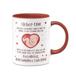 Tasse - Lieber Opa Herzlichen Glückwunsch, Denn Du Wirst Opa! -Geschenke Tassen Store bild tasse lieber opa herzlichen gluckwunsch denn du wirst opa 293668