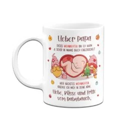 Tasse - Lieber Papa Dieses Weihnachten Bin Ich Noch In Mamas Bauch -Geschenke Tassen Store bild tasse lieber papa dieses weihnachten bin ich noch in mamas bauch 435539