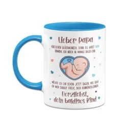 Tasse - Lieber Papa Herzlichen Glückwunsch, Denn Du Wirst Papa! -Geschenke Tassen Store bild tasse lieber papa herzlichen gluckwunsch denn du wirst papa 218632