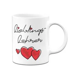 Tasse - Lieblings-Lehrer (Herzen) -Geschenke Tassen Store bild tasse lieblings lehrer herzen 409752