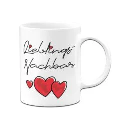 Tasse - Lieblings-Nachbar (Herzen) 13 Tasse - Lieblings-Nachbar (Herzen) -Geschenke Tassen Store bild tasse lieblings nachbar herzen 311153