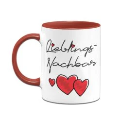 Tasse - Lieblings-Nachbar (Herzen) 18 Tasse - Lieblings-Nachbar (Herzen) -Geschenke Tassen Store bild tasse lieblings nachbar herzen 400243