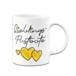 Tasse - Lieblings-Postbote (Herzen) -Geschenke Tassen Store bild tasse lieblings postbote herzen 187877