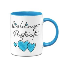 Tasse - Lieblings-Postbote (Herzen) -Geschenke Tassen Store bild tasse lieblings postbote herzen 338763