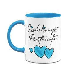 Tasse - Lieblings-Postbote (Herzen) -Geschenke Tassen Store bild tasse lieblings postbote herzen 685332