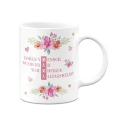 Tasse - Mama - Familienmensch, Wunderbar, Warmherzig, Alltagsheldin -Geschenke Tassen Store bild tasse mama familienmensch wunderbar warmherzig alltagsheldin 886623