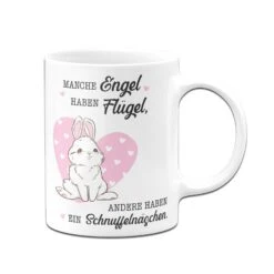 Tasse - Manche Engel Haben Flügel, Andere Haben Ein Schnuffelnäschen. -Geschenke Tassen Store bild tasse manche engel haben flugel andere haben ein schnuffelnaschen 426194