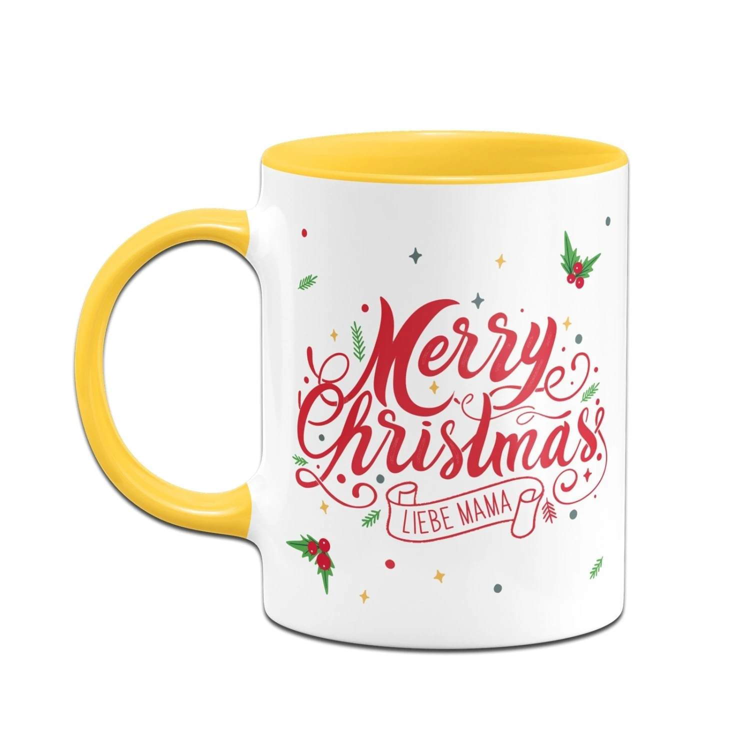Tasse - Merry Christmas Liebe Mama - Stechpalme 10 Tasse - Merry Christmas Liebe Mama - Stechpalme – Bild 8
