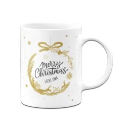 Tasse - Merry Christmas Liebe Oma - Weihnachtskugel -Geschenke Tassen Store bild tasse merry christmas liebe oma weihnachtskugel 670421