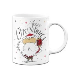 Tasse - Merry Christmas - Weihnachtsmann -Geschenke Tassen Store bild tasse merry christmas weihnachtsmann 179604