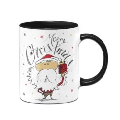 Tasse - Merry Christmas - Weihnachtsmann -Geschenke Tassen Store bild tasse merry christmas weihnachtsmann 202233