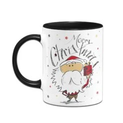 Tasse - Merry Christmas - Weihnachtsmann -Geschenke Tassen Store bild tasse merry christmas weihnachtsmann 502636
