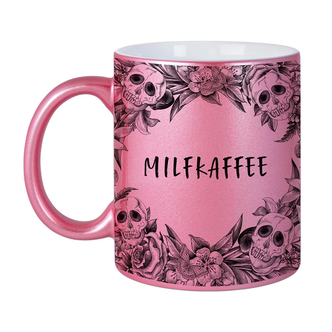 Tasse - Milfkaffee - Skull Statement Metallic-Edition 4 Tasse - Milfkaffee - Skull Statement Metallic-Edition – Bild 2