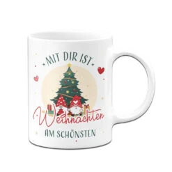 Tasse - Mit Dir Ist Weihnachten Am Schönsten -Geschenke Tassen Store bild tasse mit dir ist weihnachten am schonsten 176036