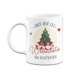 Tasse - Mit Dir Ist Weihnachten Am Schönsten -Geschenke Tassen Store bild tasse mit dir ist weihnachten am schonsten 292227
