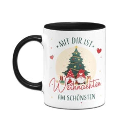 Tasse - Mit Dir Ist Weihnachten Am Schönsten -Geschenke Tassen Store bild tasse mit dir ist weihnachten am schonsten 370656