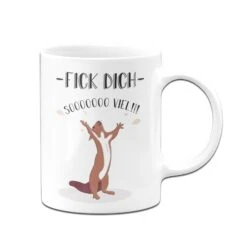 Eichhörnchen Tasse - Fick Dich So Viel! -Geschenke Tassen Store bild tasse mit spruch fick dich so viel eichhoernchen lustig 2 297258