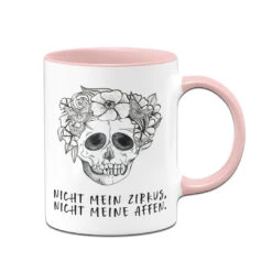 Tasse - Nicht Mein Zirkus, Nicht Meine Affen. - Totenkopf 13 Tasse - Nicht Mein Zirkus, Nicht Meine Affen. - Totenkopf -Geschenke Tassen Store bild tasse nicht mein zirkus nicht meine affen totenkopf 139235