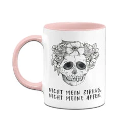 Tasse - Nicht Mein Zirkus, Nicht Meine Affen. - Totenkopf 14 Tasse - Nicht Mein Zirkus, Nicht Meine Affen. - Totenkopf -Geschenke Tassen Store bild tasse nicht mein zirkus nicht meine affen totenkopf 396271