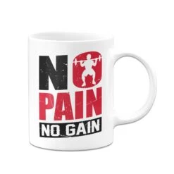 Tasse - No Pain, No Gain - V2 -Geschenke Tassen Store bild tasse no pain no gain v2 643047