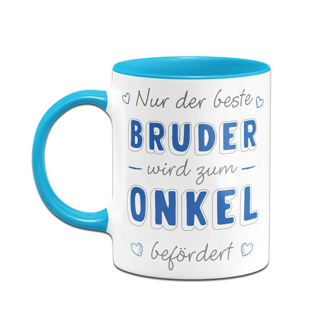 Tasse - Nur Der Beste Bruder Wird Zum Onkel Befördert 6 Tasse - Nur Der Beste Bruder Wird Zum Onkel Befördert – Bild 4