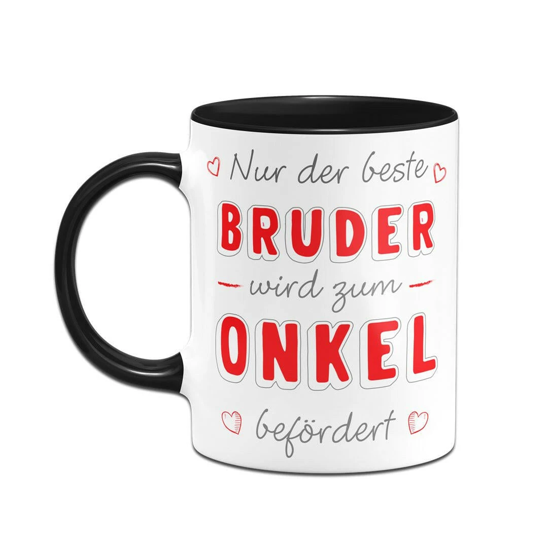 Tasse - Nur Der Beste Bruder Wird Zum Onkel Befördert 4 Tasse - Nur Der Beste Bruder Wird Zum Onkel Befördert – Bild 2