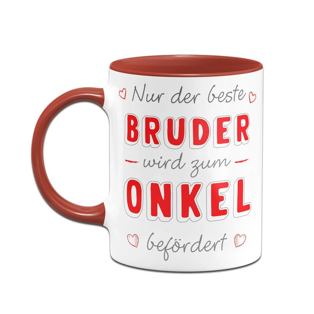 Tasse - Nur Der Beste Bruder Wird Zum Onkel Befördert 8 Tasse - Nur Der Beste Bruder Wird Zum Onkel Befördert – Bild 6