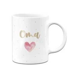 Tasse - Oma Mit Herz -Geschenke Tassen Store bild tasse oma mit herz 990027