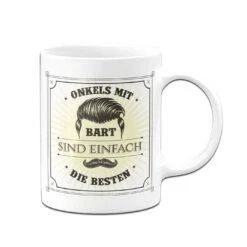Tasse - Onkels Mit Bart Sind Einfach Die Besten -Geschenke Tassen Store bild tasse onkel mit bart edk 1 670339