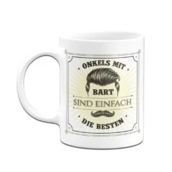 Tasse - Onkels Mit Bart Sind Einfach Die Besten -Geschenke Tassen Store bild tasse onkel mit bart edk 3 906875