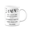 Tasse - Papa Wenigstens Hast Du Keine Hässliche Tochter -Geschenke Tassen Store bild tasse papa keinehaessliche tochter geschenk 0 973172