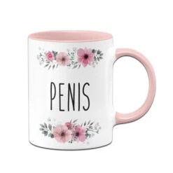 Tasse - Penis - Blumig