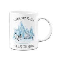 Tasse - Schade, Dass Du Gehst. Es War So Cool Mit Dir! -Geschenke Tassen Store bild tasse schade dass du gehst es war so cool mit dir 177862