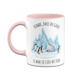 Tasse - Schade, Dass Du Gehst. Es War So Cool Mit Dir! -Geschenke Tassen Store bild tasse schade dass du gehst es war so cool mit dir 479023