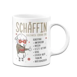 Tasse - Schäffin - Chefin -Geschenke Tassen Store bild tasse schaffin chefin 314785