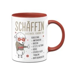 Tasse - Schäffin - Chefin -Geschenke Tassen Store bild tasse schaffin chefin 493193