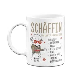 Tasse - Schäffin - Chefin -Geschenke Tassen Store bild tasse schaffin chefin 882935