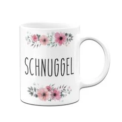 Tasse - Schnuggel - Blumig -Geschenke Tassen Store bild tasse schnuggel blumig 605434