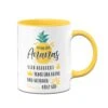 Tasse - Sei Wie Eine Ananas - Steh Aufrecht, Trage Eine Krone Und Sei Innen Ganz Süß -Geschenke Tassen Store bild tasse sei wie eine Ananas00 128668