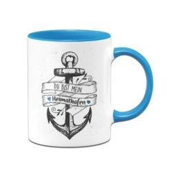 Tasse - Du Bist Mein Heimathafen -Geschenke Tassen Store bild tasse spruch du bist mein heimathafen liebe 0 276636